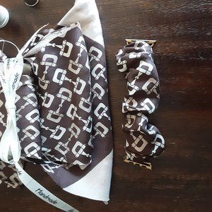 Scrunchies made from Vintage Gucci fabric! One of a kind hand sewn!